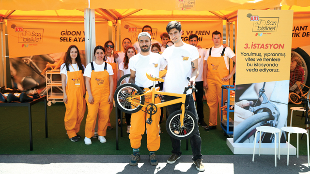 ETİ, Sarı Bisiklet’in ‘2’nci El Bisiklet Kampanyası’ bisikletleri